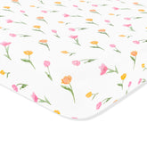 Mini Crib Sheet in Tulip