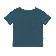 Toddler Crew Neck Tee in Atlantic