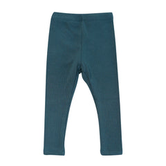 Ribbed Leggings in Atlantic