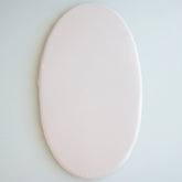 Oval Bassinet Sheet in Oat