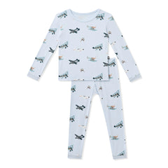 Long Sleeve Pajamas in Take Off