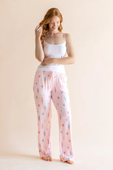Women's Lounge Pants in Sakura Ice Cream