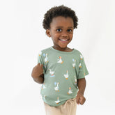 Toddler Basic Tee in Silly Goose
