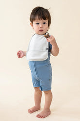 Terry Pocket Bib in Oat