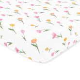 Crib Sheet in Tulip
