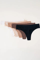 Women's Thong in Latte