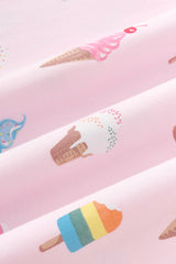 Toddler Basic Tee in Sakura Ice Cream