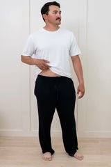 Men's Crew Neck Tee in Snow