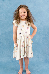 Pocket Dress in Mickey Mouse and Friends