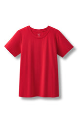 Women's Crew Neck Tee in Cardinal
