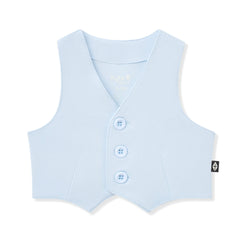 Tuxedo Vest in Breeze