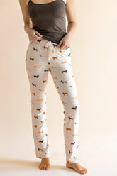 Women's Lounge Pants in Dachshund