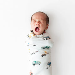 Swaddle Blanket in City Vehicles