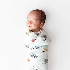 Swaddle Blanket in City Vehicles