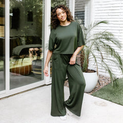 Women's Short Sleeve Tee in Fir
