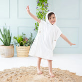 Swim Poncho in Cloud