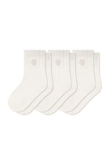 Crew Socks Combo 3-Pack in Cloud