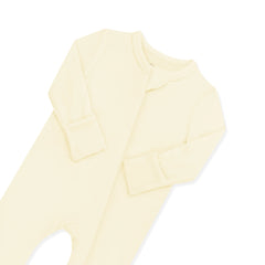 Zippered Romper in Chamomile