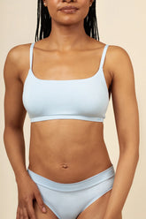 Women's Scoop Neck Bralette in Breeze