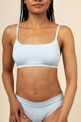 Women's Scoop Neck Bralette in Breeze