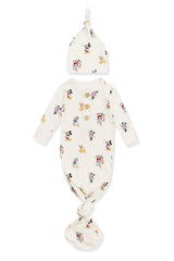 Knotted Gown with Hat Set in Mickey Mouse and Friends