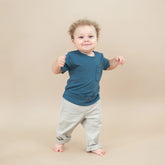 Toddler Crew Neck Tee in Atlantic