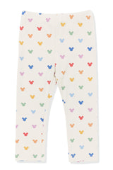 Toddler Leggings in Pastel Mickey Mouse