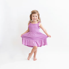 Smocked Dress in Poi