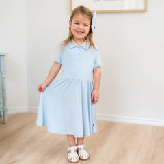Polo Dress in Breeze