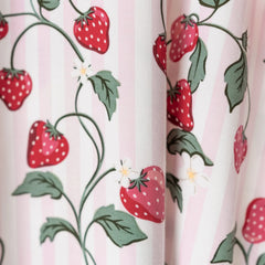 Twirl Bodysuit Dress in Strawberry Fields