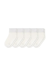 Quarter Socks Combo 5-Pack in Cloud