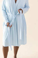 Women's Lounge Robe in Breeze