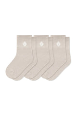 Crew Socks Combo 3-Pack in Oat