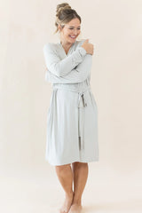 Women’s Lounge Robe in Oat