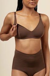 Women's Nursing Bra in Toffee