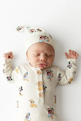 Knotted Gown with Hat Set in Mickey Mouse and Friends