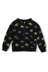 Zip-Up Hoodie in Monster Truck