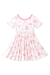 Twirl Dress in Toile Ballet