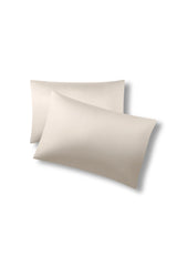 Bamboo Sateen Pillowcase Set in Sand Stone