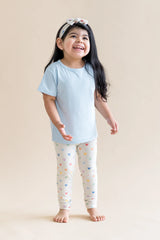 Toddler Leggings in Pastel Mickey Mouse