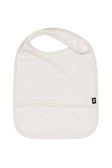 Terry Pocket Bib in Oat