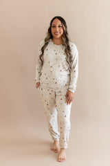 Women's Jogger Pajama Set in Starry Icon