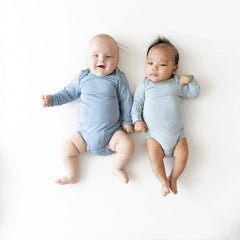 Long Sleeve Bodysuit in Fog