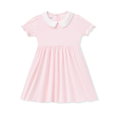 Peter Pan Collar Dress in Sakura