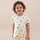 Toddler Basic Tee in Winnie the Pooh Celebration