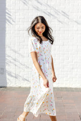 Women’s Smocked Dress in Tulip
