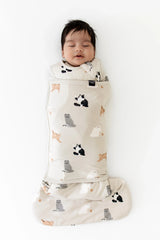 Sleep Bag Swaddler in Fluffy Cat 1.0