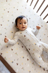 Crib Sheet in Starry Icon