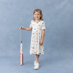 Twirl Dress in Home Run