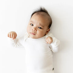 Long Sleeve Bodysuit in Cloud